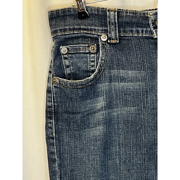 Levis 315 Womens Jeans Size 14 34x29 Button Flap Pockets Boot Cut Red Label - Picture 4 of 13